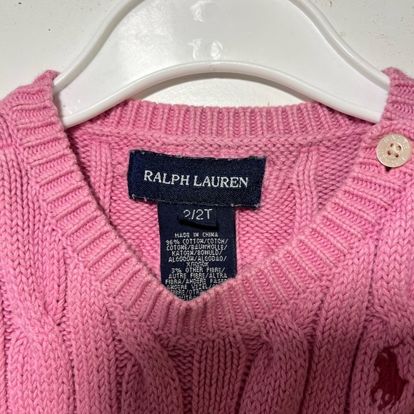 Toddler Dress 2T Ralph Lauren Pink - Picture 3 of 3
